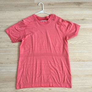 Lululemon pinkish orange large T-Shirt!